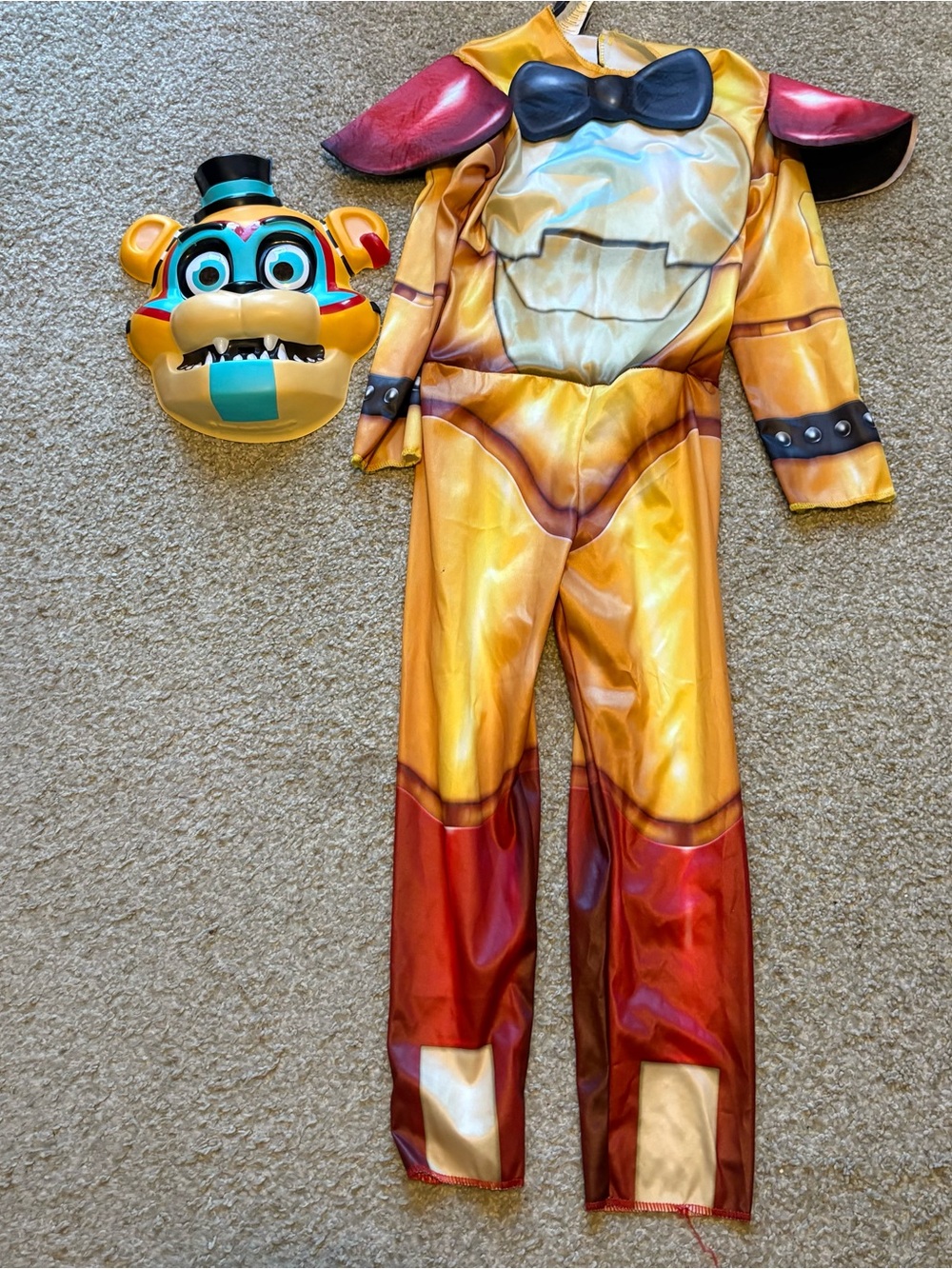 Five Nights at Freddy’s Glamrock Freddy Costume Halloween Large